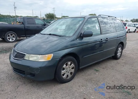 2003 Honda Odyssey Ex-L из США, поврежденный, VIN 5FNRL18003B093777